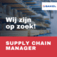 Vacature supply chain manager
